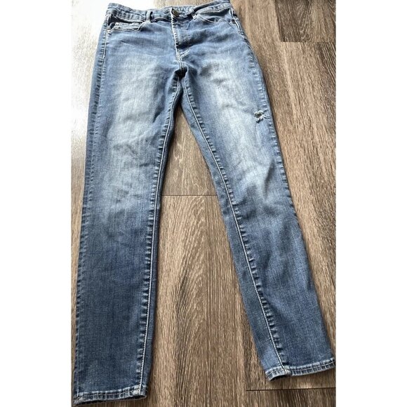 Vintage Articles of Society Jeans Women Sz 27 Dark Wash Skinny Ankle Stony Hill - Picture 14 of 16